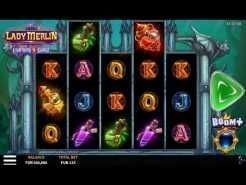 Lady Merlin Lightning Chase Slots